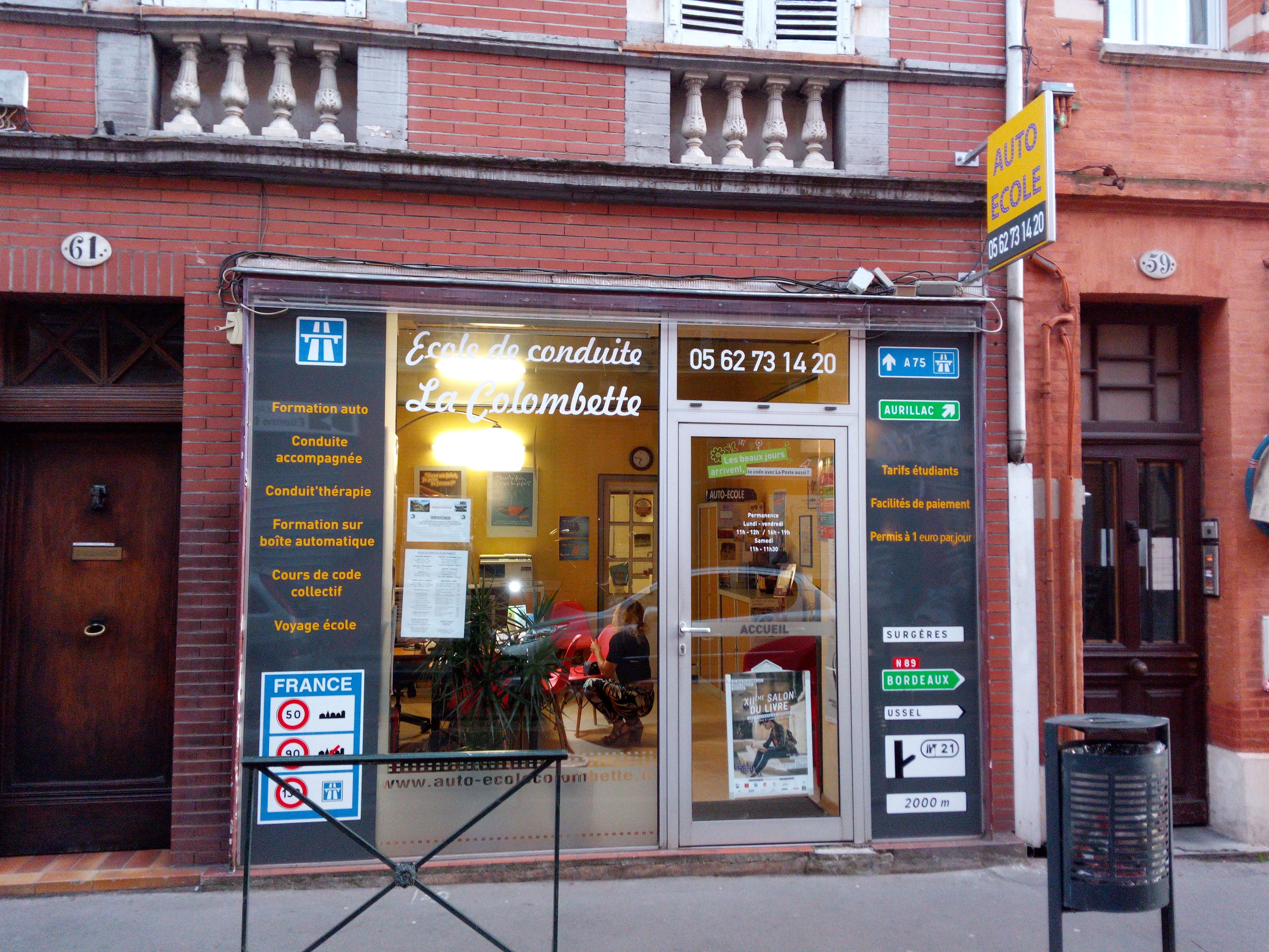Accueil cole De Conduite La Colombette Toulouse